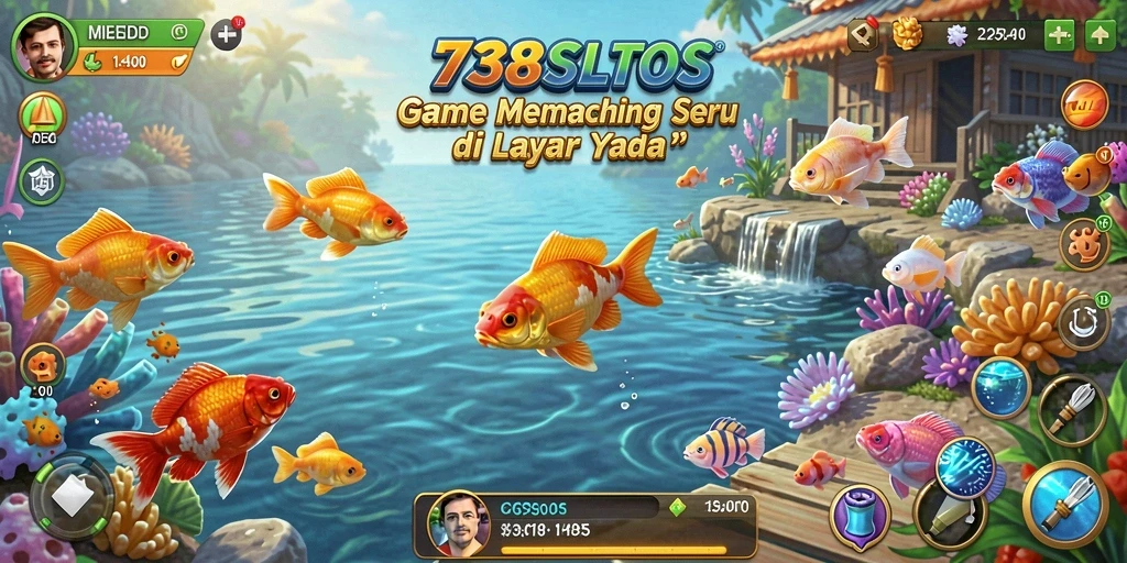 Gameplay menarik dalam 738SLOTS dengan fitur memancing seru.