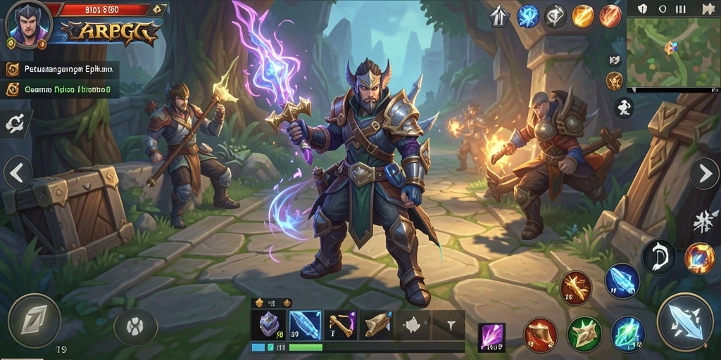 Tampilan gameplay menakjubkan dalam 8180, penuh aksi dan petualangan.