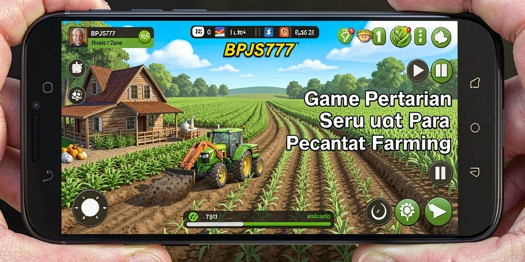 Screenshot gameplay BPJS777 menampilkan aktivitas bertani yang seru dan menarik.