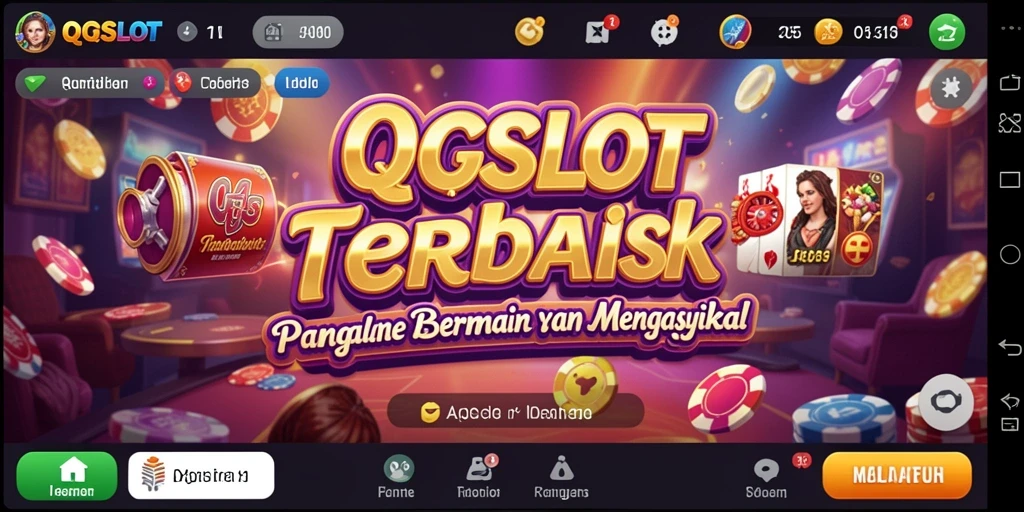 Tampilan gameplay QQSLOT yang menarik dan mengasyikkan.